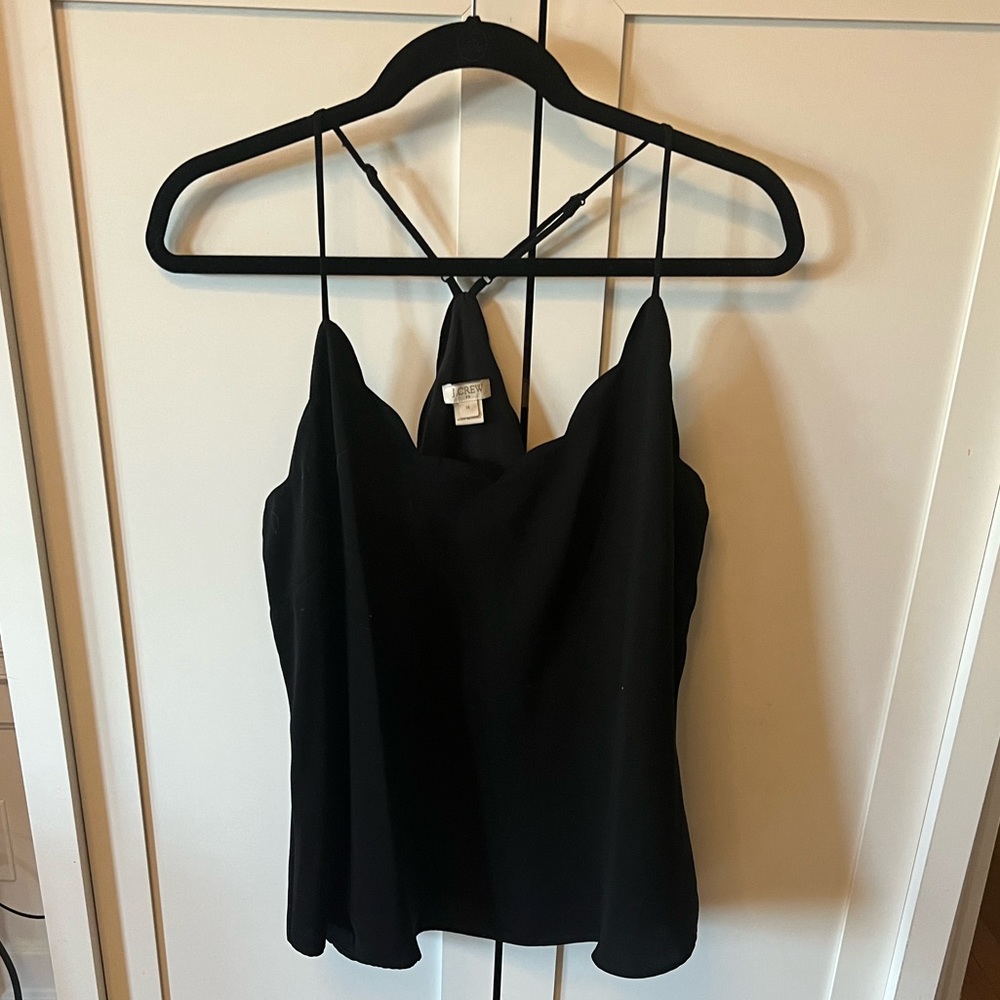 Scalloped J. Crew Tank